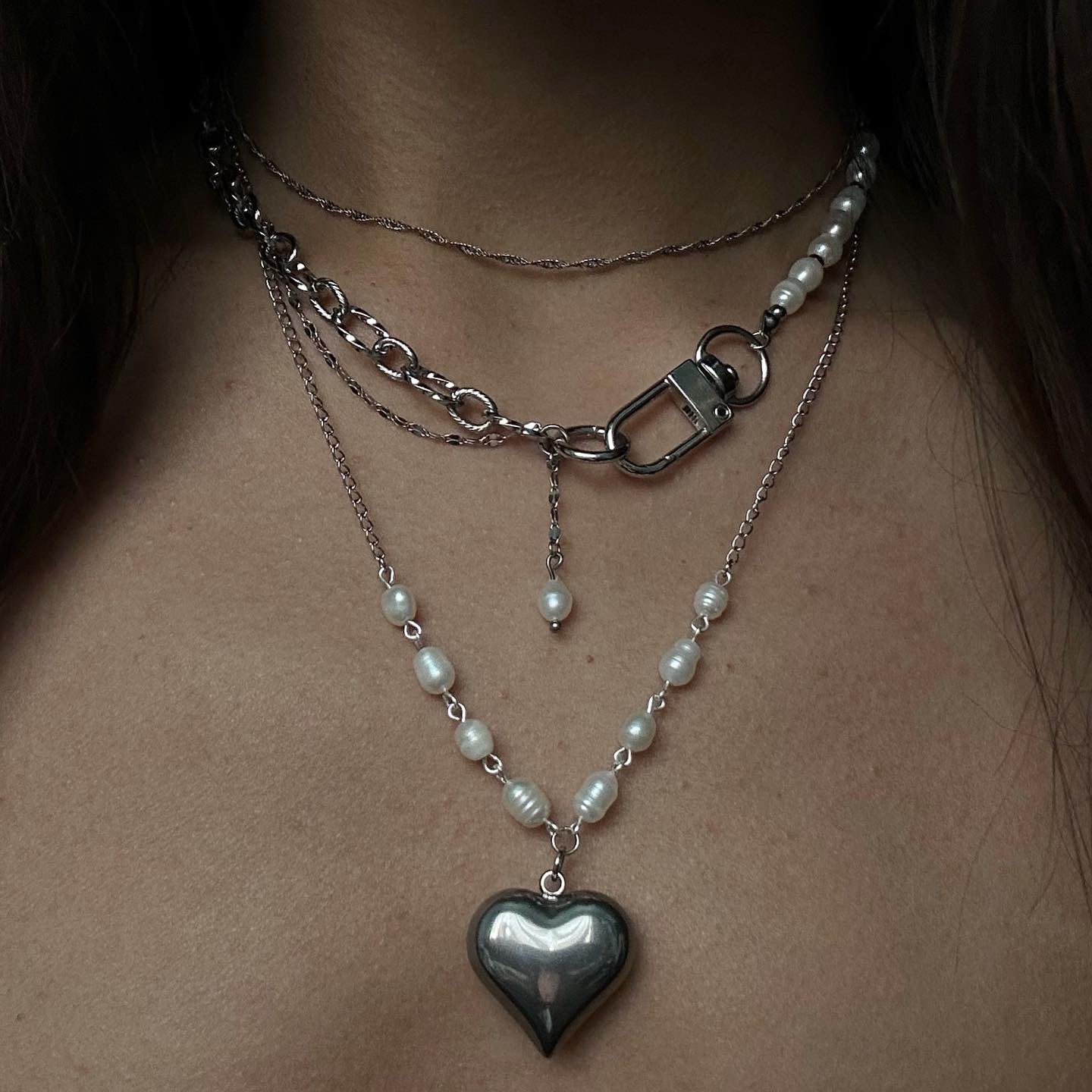 Anima Necklace Silver main image 1