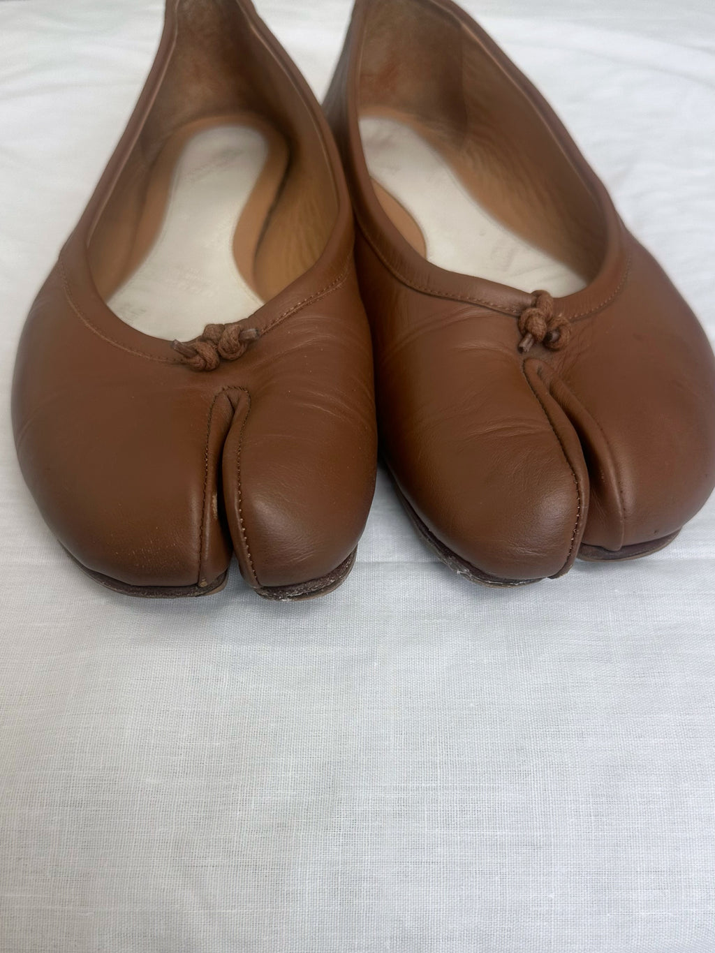 brown tabi flats [EU38.5]
