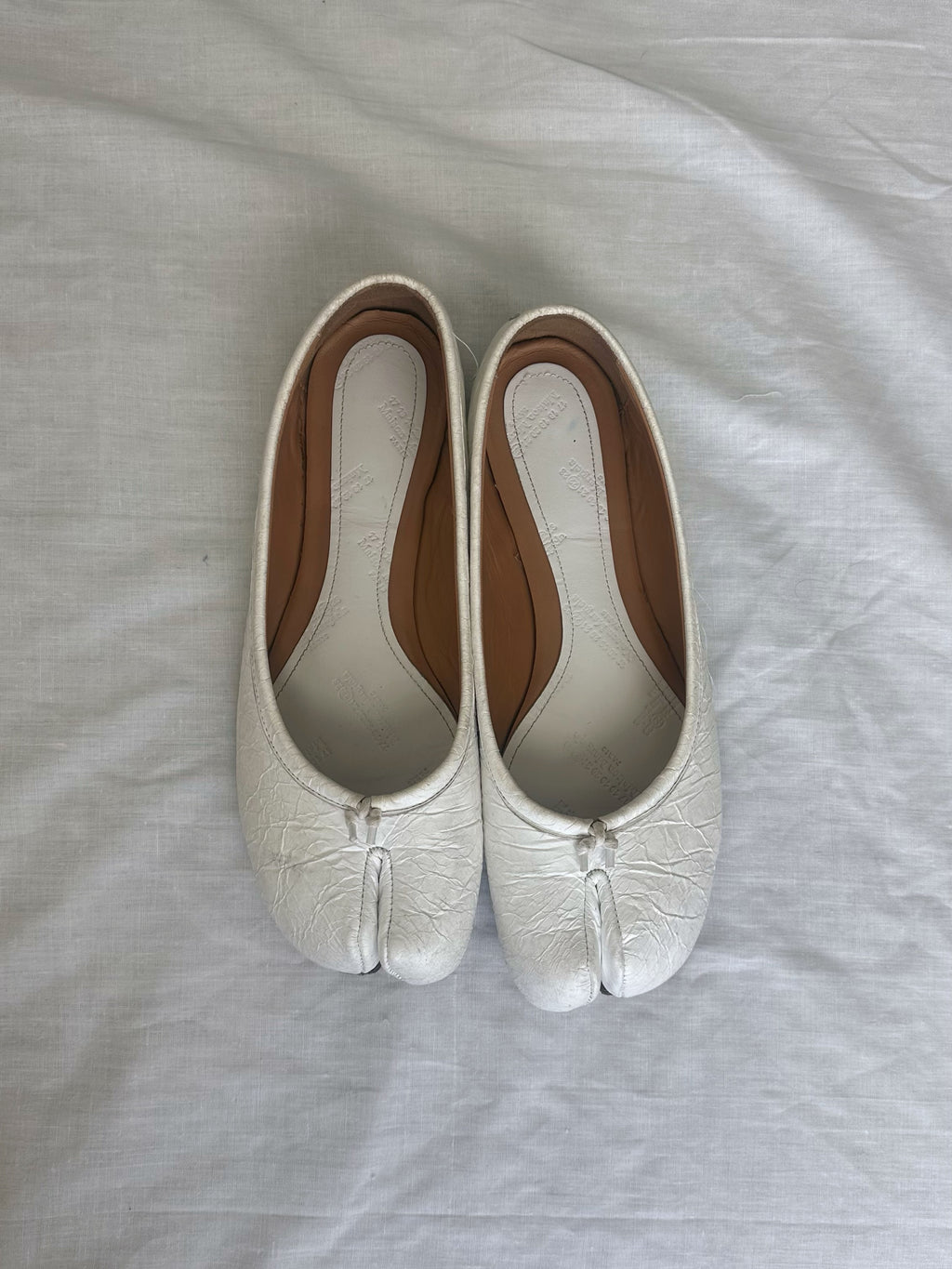 white tabi flats [EU36]