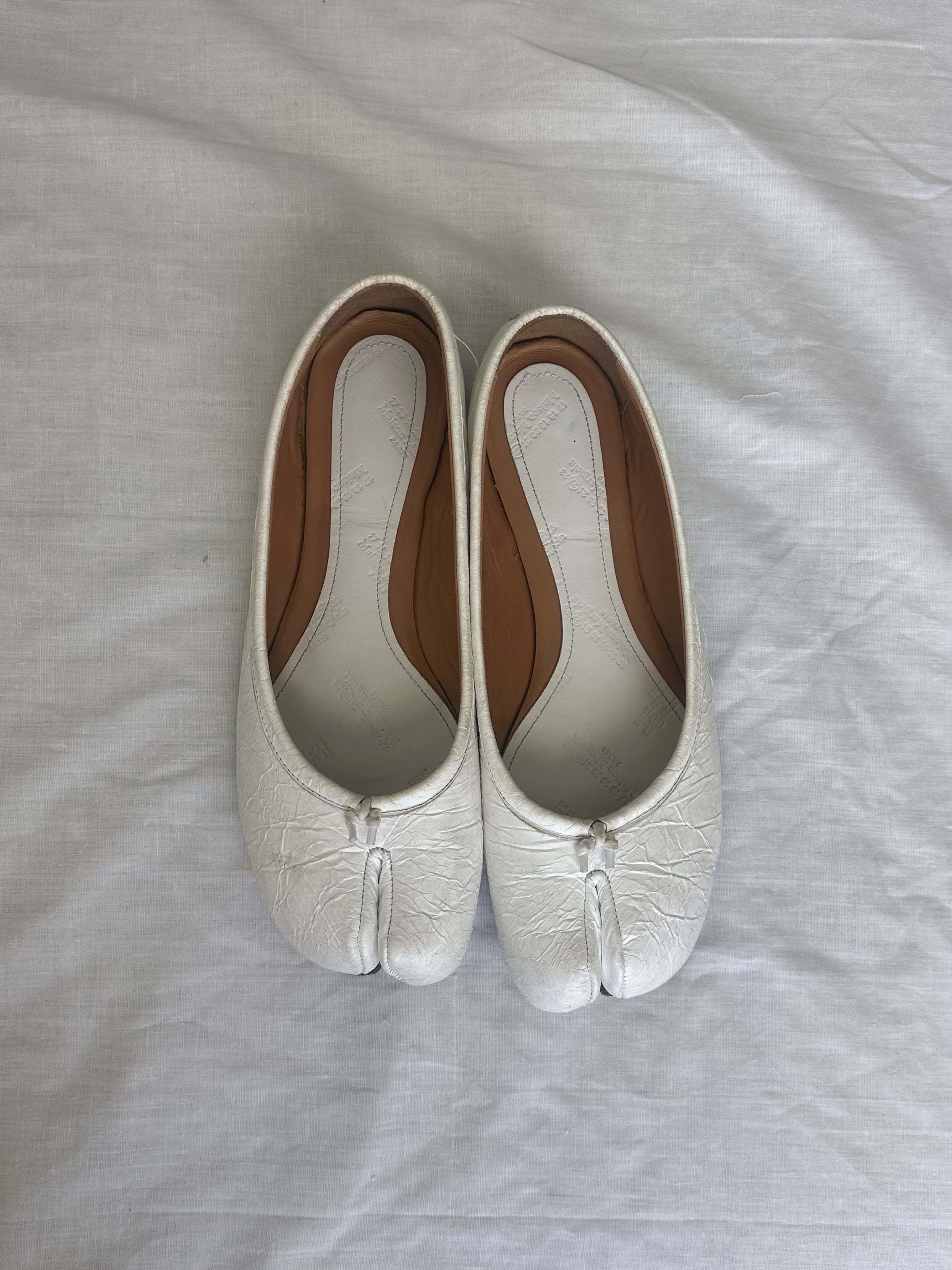 white tabi flats [EU36]