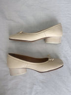 ivory ballerina tabi pumps [EU37]